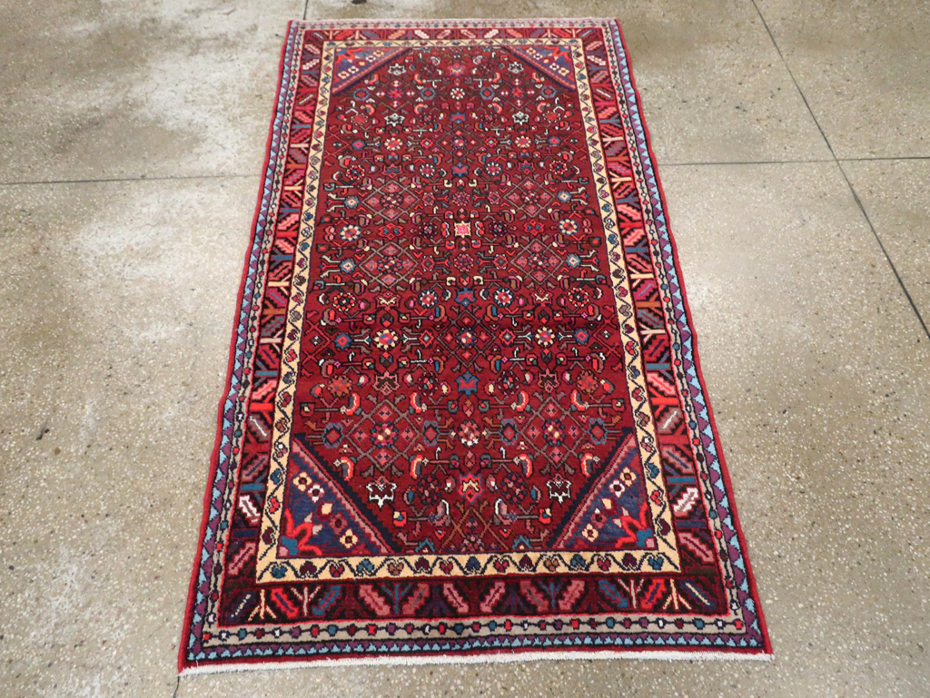 Vintage Persian Hamadan Rug, No.26259 - Gsblank
