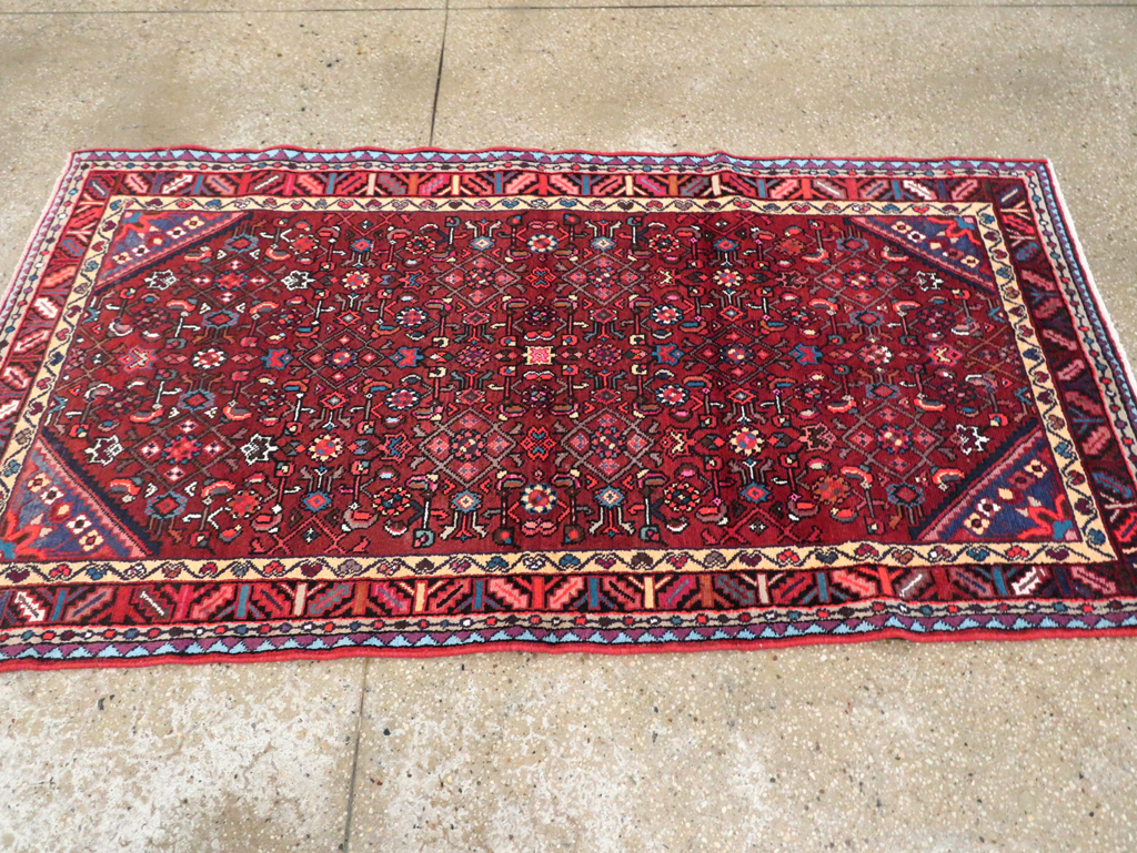 Vintage Persian Hamadan Rug, No.26259 - Gsblank