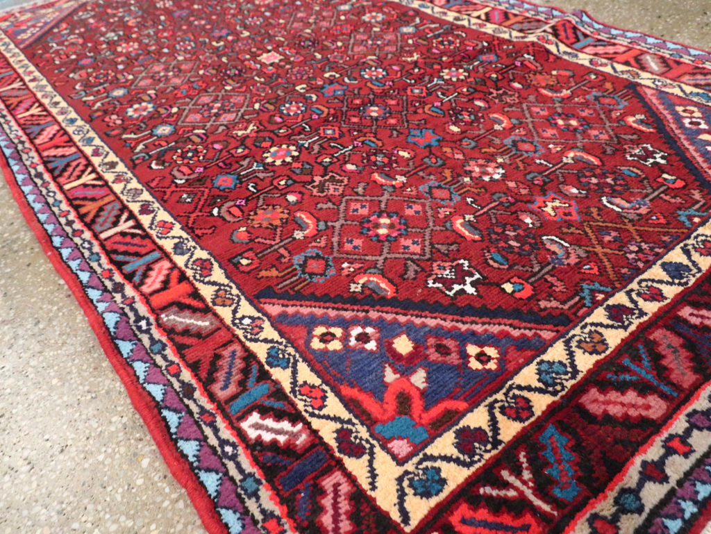 Vintage Persian Hamadan Rug, No.26259 - Gsblank