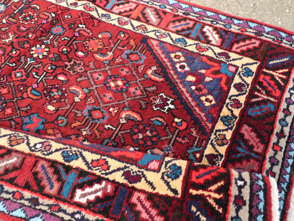 Vintage Persian Hamadan Rug, No.26259 - Gsblank