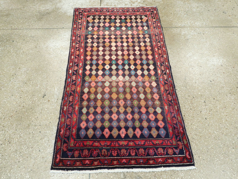 Vintage Persian Hamadan Rug, No.26261 - Gsblank