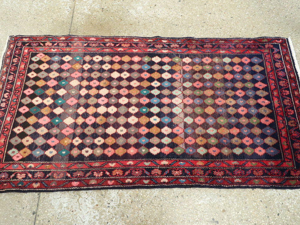 Vintage Persian Hamadan Rug, No.26261 - Gsblank