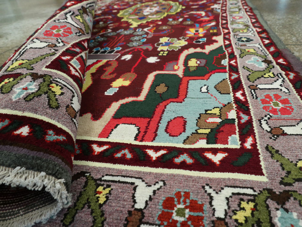 Vintage Persian Hamadan Rug, No.26263 - Gsblank