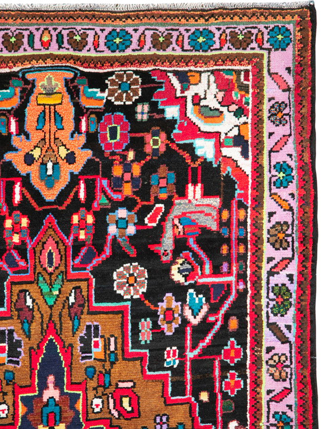 Vintage Persian Hamadan Rug, No.26265 - Gsblank