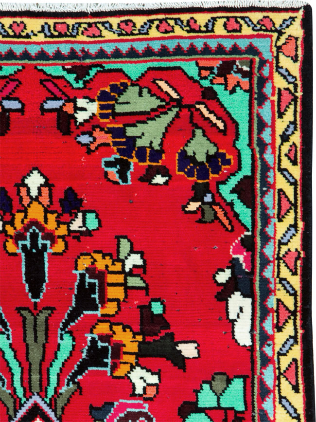 Vintage Persian Hamadan Rug, No.26271 - Gsblank