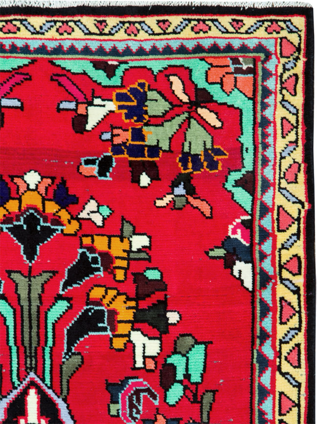 Vintage Persian Hamadan Rug, No.26271 - Gsblank