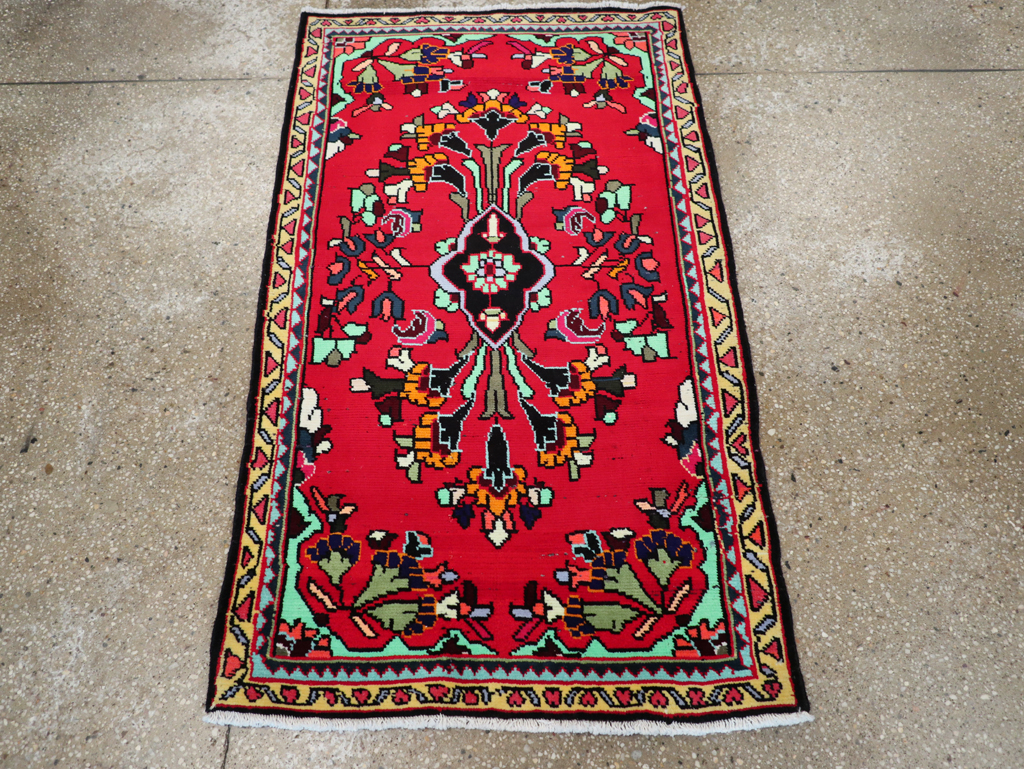 Vintage Persian Hamadan Rug, No.26271 - Gsblank