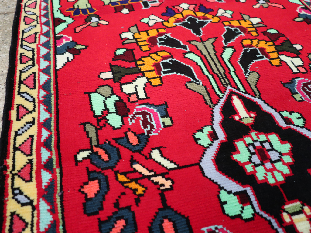 Vintage Persian Hamadan Rug, No.26271 - Gsblank
