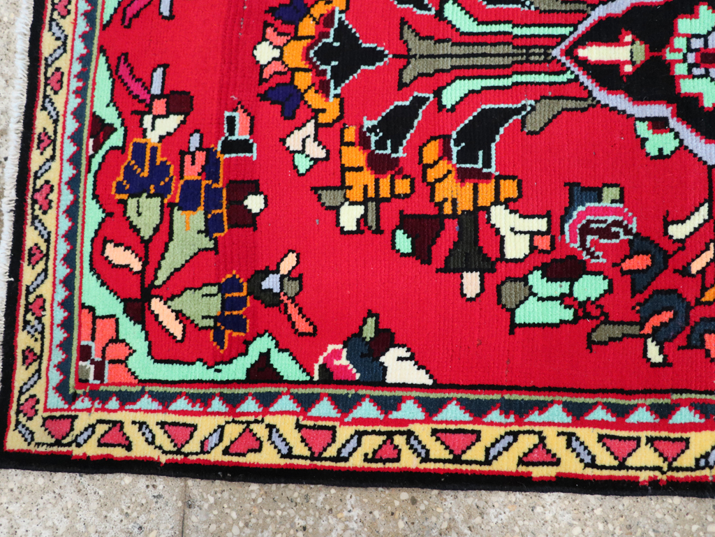 Vintage Persian Hamadan Rug, No.26271 - Gsblank