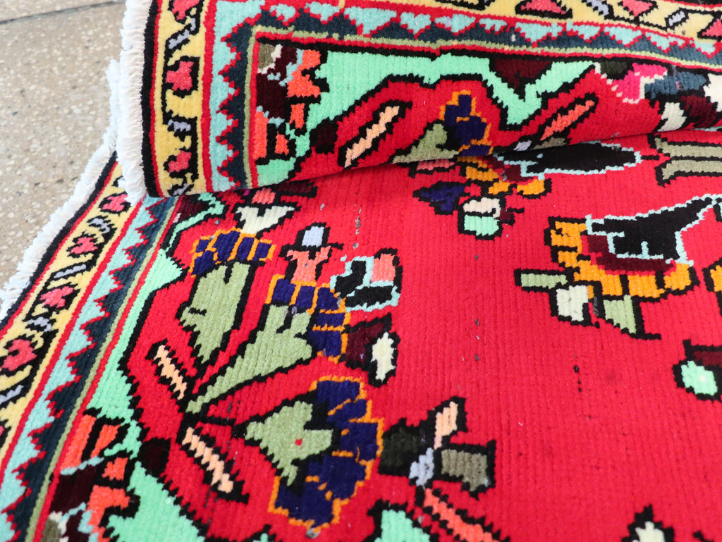 Vintage Persian Hamadan Rug, No.26271 - Gsblank