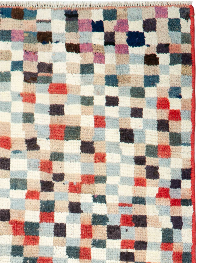 Vintage Persian Gabbeh Rug, No.26272 - Gsblank