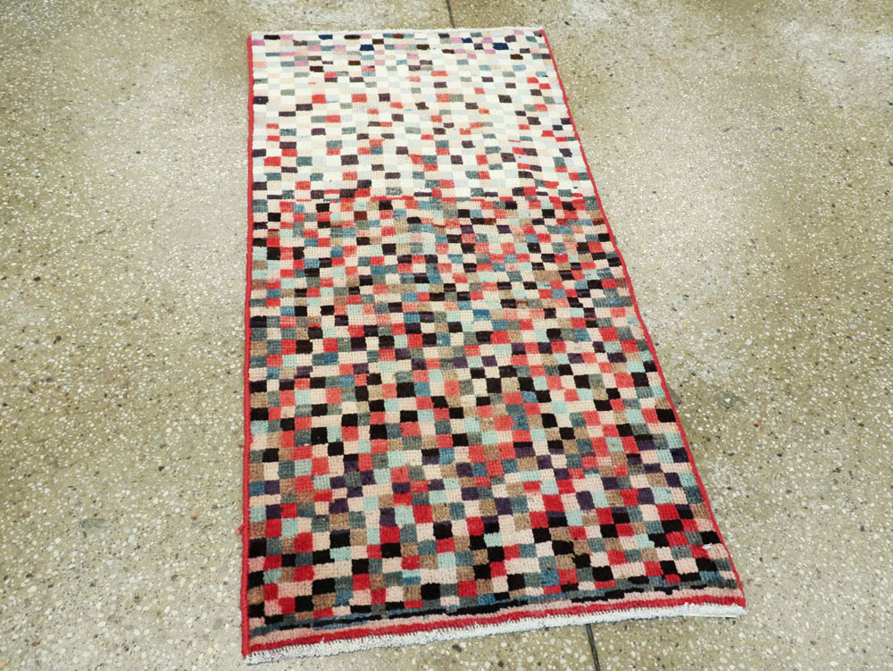 Vintage Persian Gabbeh Rug, No.26272 - Gsblank
