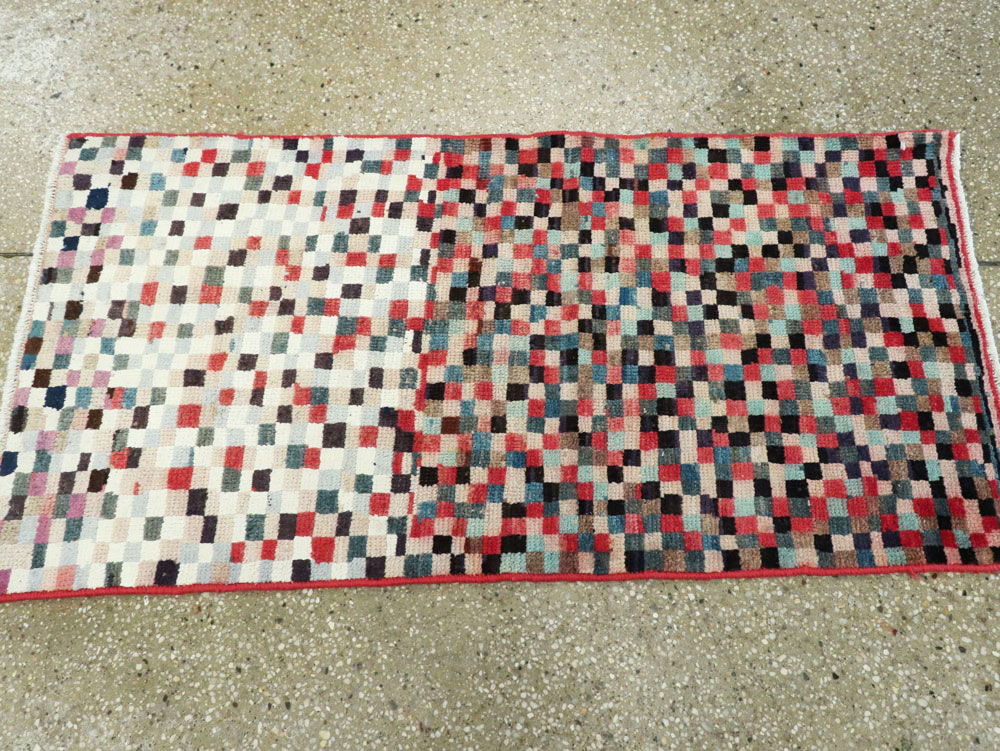 Vintage Persian Gabbeh Rug, No.26272 - Gsblank