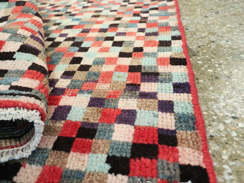 Vintage Persian Gabbeh Rug, No.26272 - Gsblank