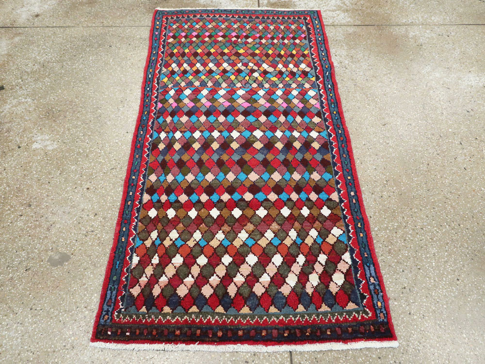 Vintage Persian Hamadan Rug, No.26277 - Gsblank