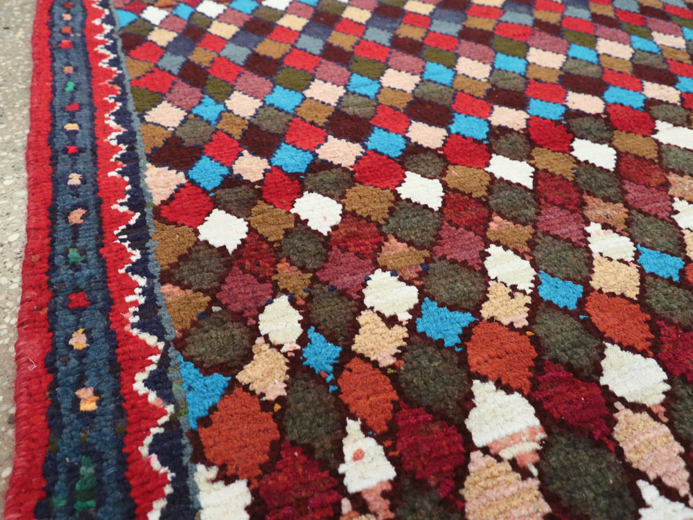 Vintage Persian Hamadan Rug, No.26277 - Gsblank