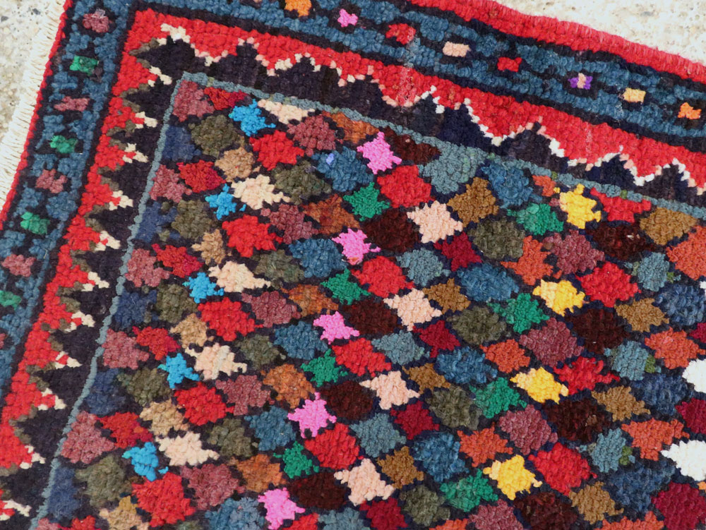 Vintage Persian Hamadan Rug, No.26277 - Gsblank