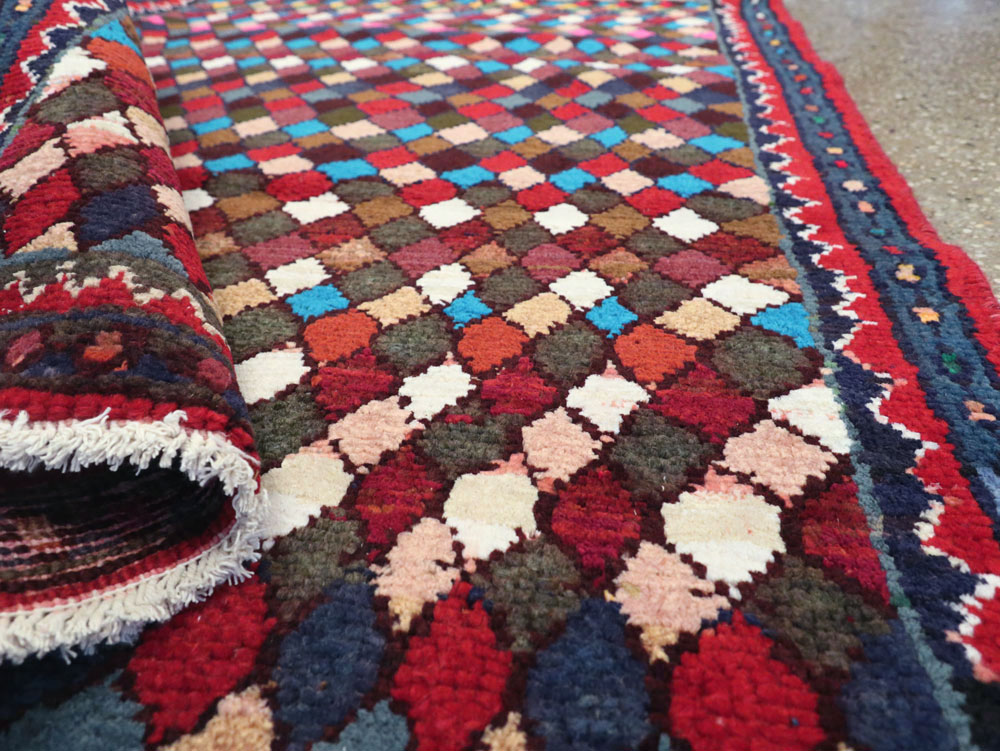 Vintage Persian Hamadan Rug, No.26277 - Gsblank