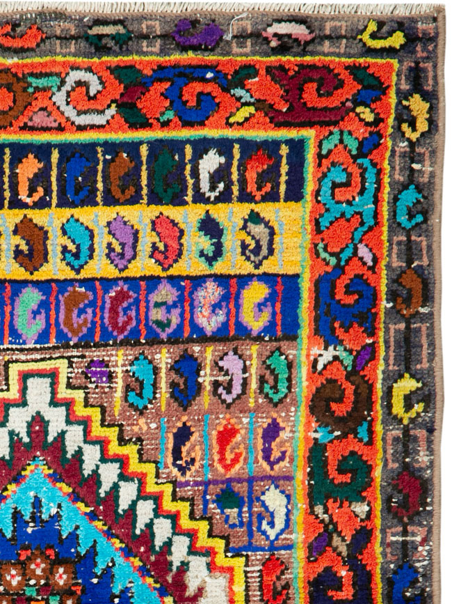 Vintage Persian Mahal Rug, No.26280 - Gsblank