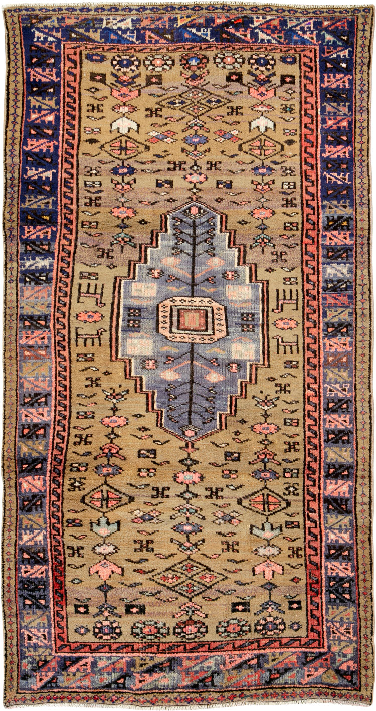 Vintage Persian Hamadan Rug, No.26284 - Gsblank