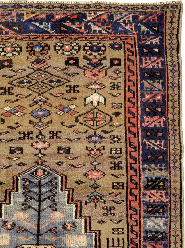 Vintage Persian Hamadan Rug, No.26284 - Gsblank