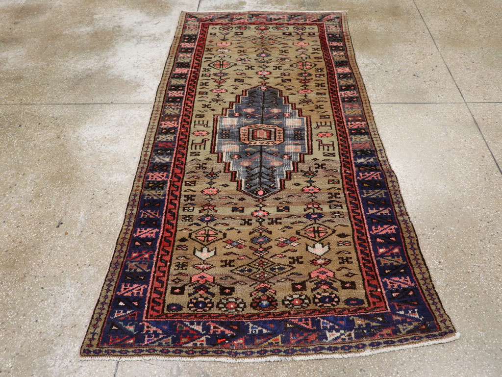 Vintage Persian Hamadan Rug, No.26284 - Gsblank