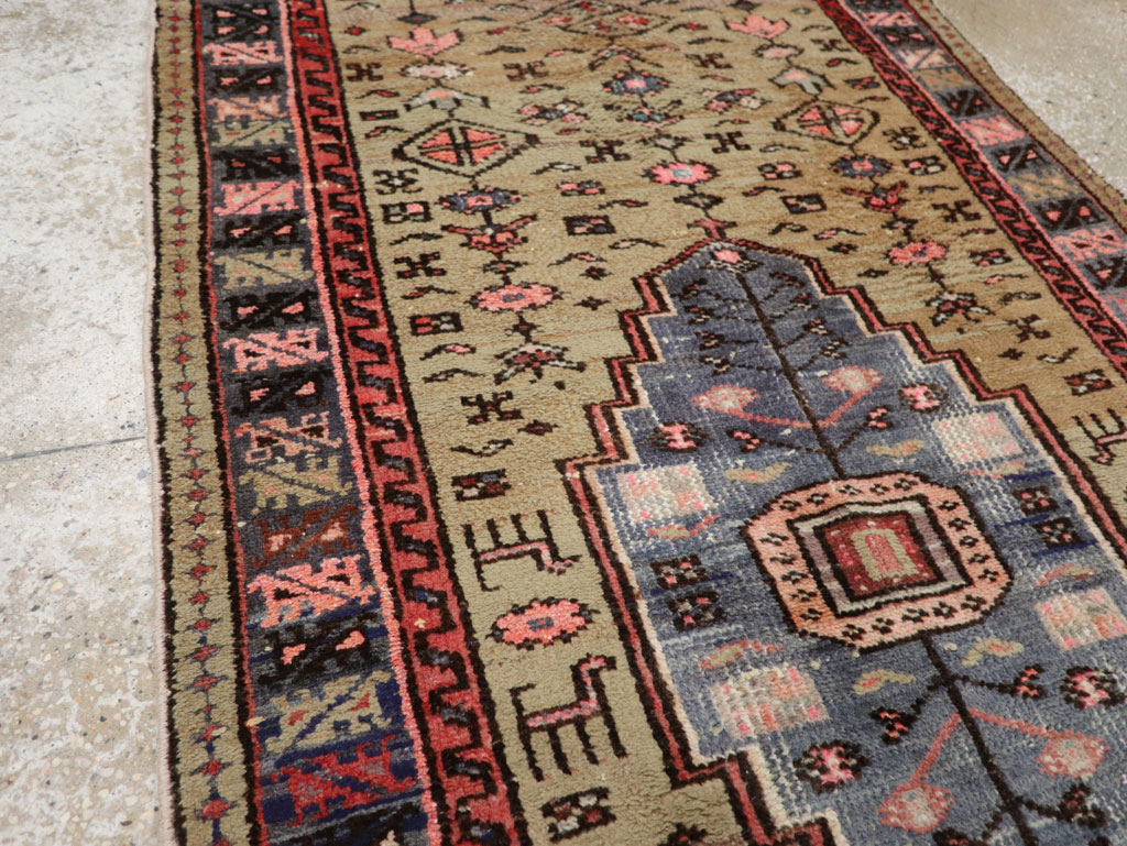 Vintage Persian Hamadan Rug, No.26284 - Gsblank