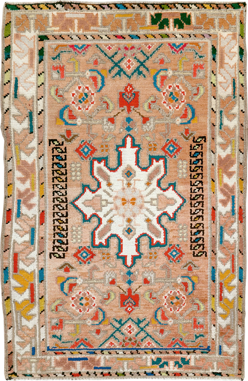 Vintage Persian Hamadan Rug, No.26285 - Gsblank