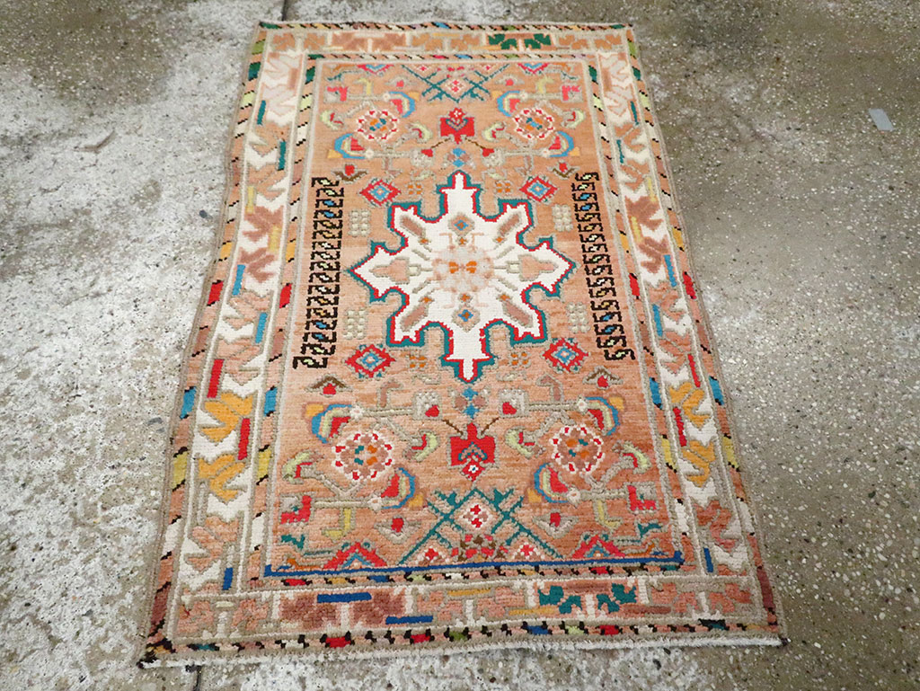 Vintage Persian Hamadan Rug, No.26285 - Gsblank
