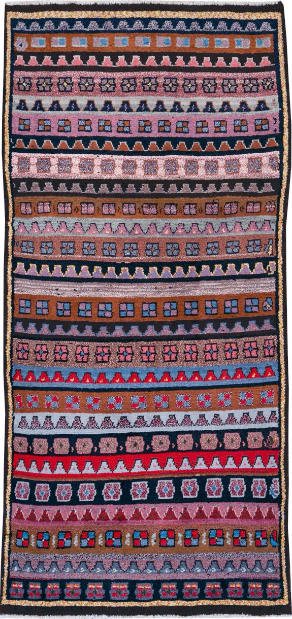 Vintage Persian Gabbeh Rug, No.26286 - Gsblank