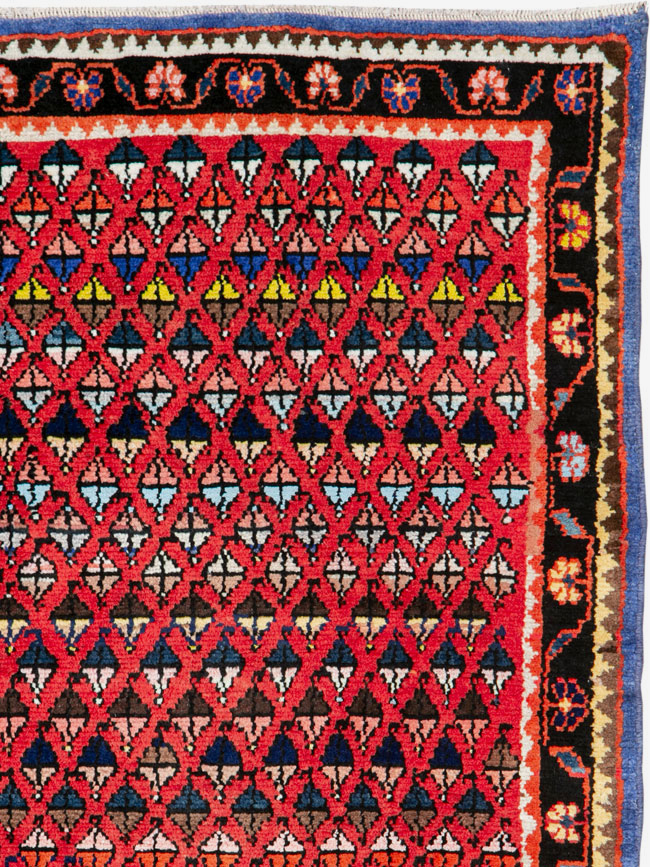 Vintage Persian Hamadan Rug, No.26289 - Gsblank