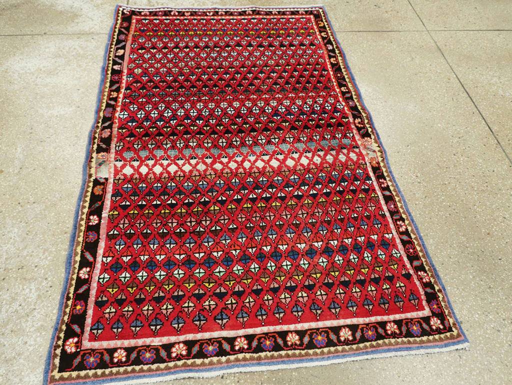 Vintage Persian Hamadan Rug, No.26289 - Gsblank