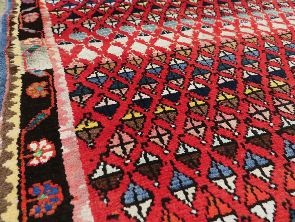 Vintage Persian Hamadan Rug, No.26289 - Gsblank