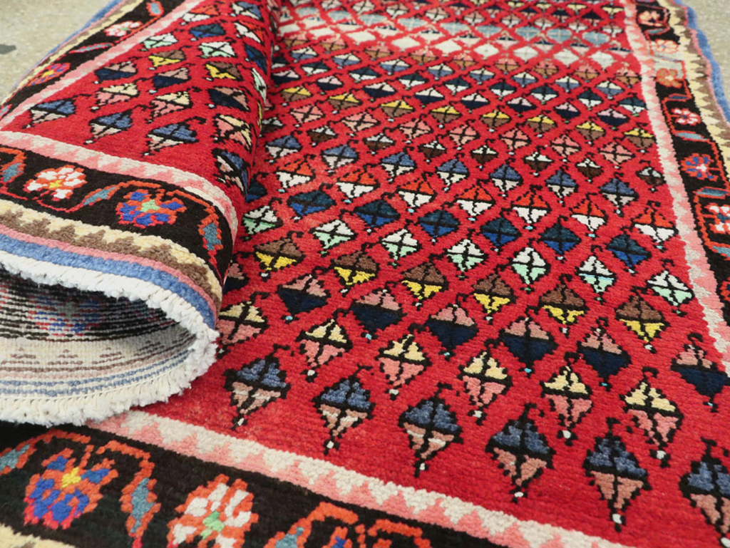 Vintage Persian Hamadan Rug, No.26289 - Gsblank