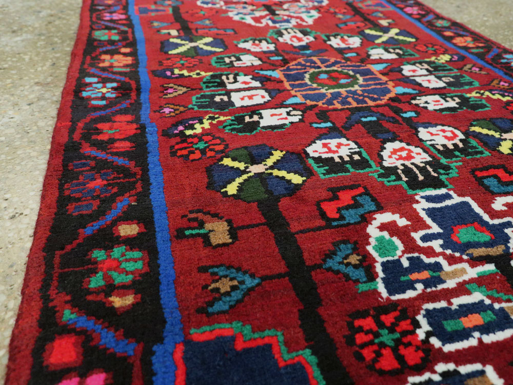 Vintage Persian Hamadan Rug, No.26290 - Gsblank