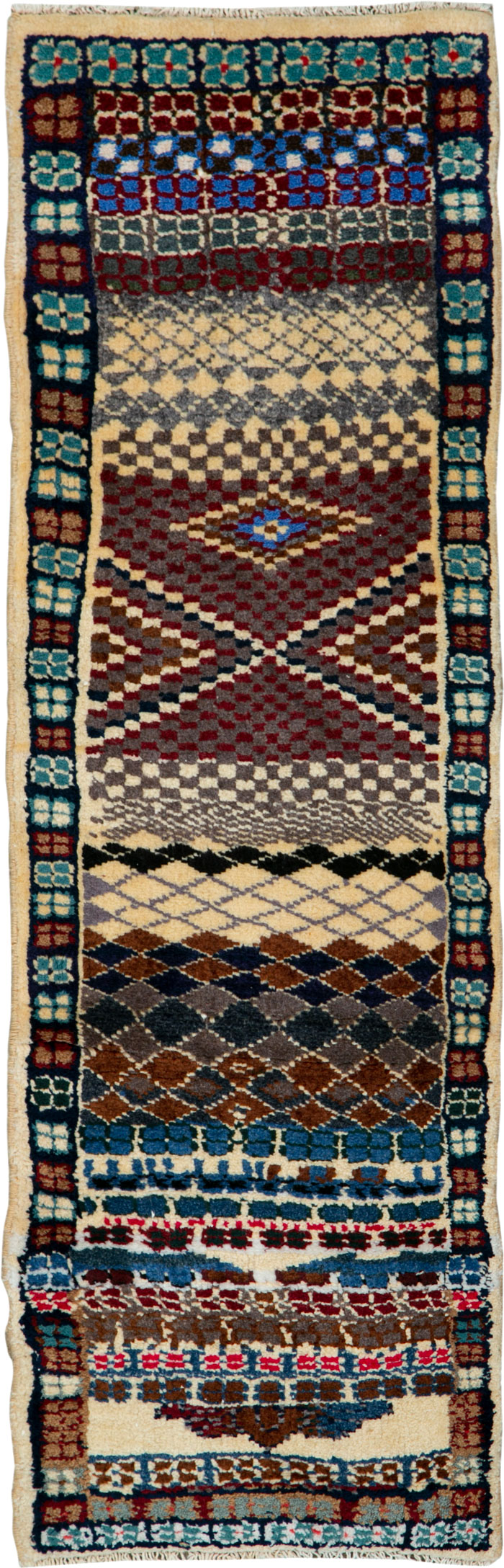 Vintage Persian Mahal Rug, No.26291 - Gsblank