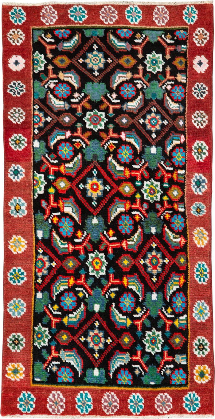 Vintage Persian Mahal Rug, No.26293 - Gsblank