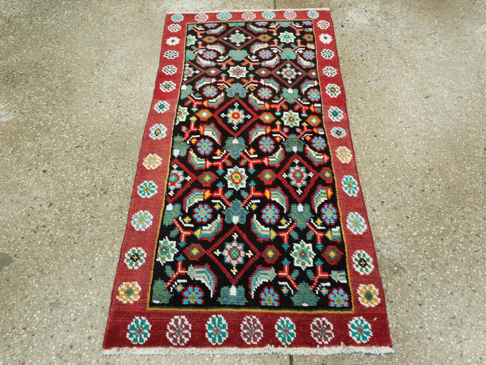 Vintage Persian Mahal Rug, No.26293 - Gsblank