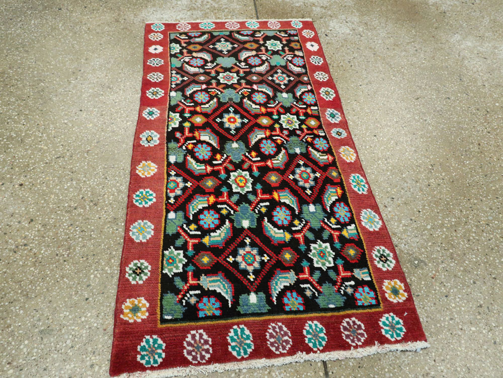 Vintage Persian Mahal Rug, No.26293 - Gsblank
