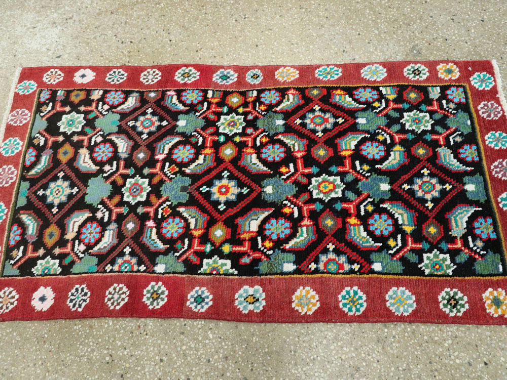 Vintage Persian Mahal Rug, No.26293 - Gsblank