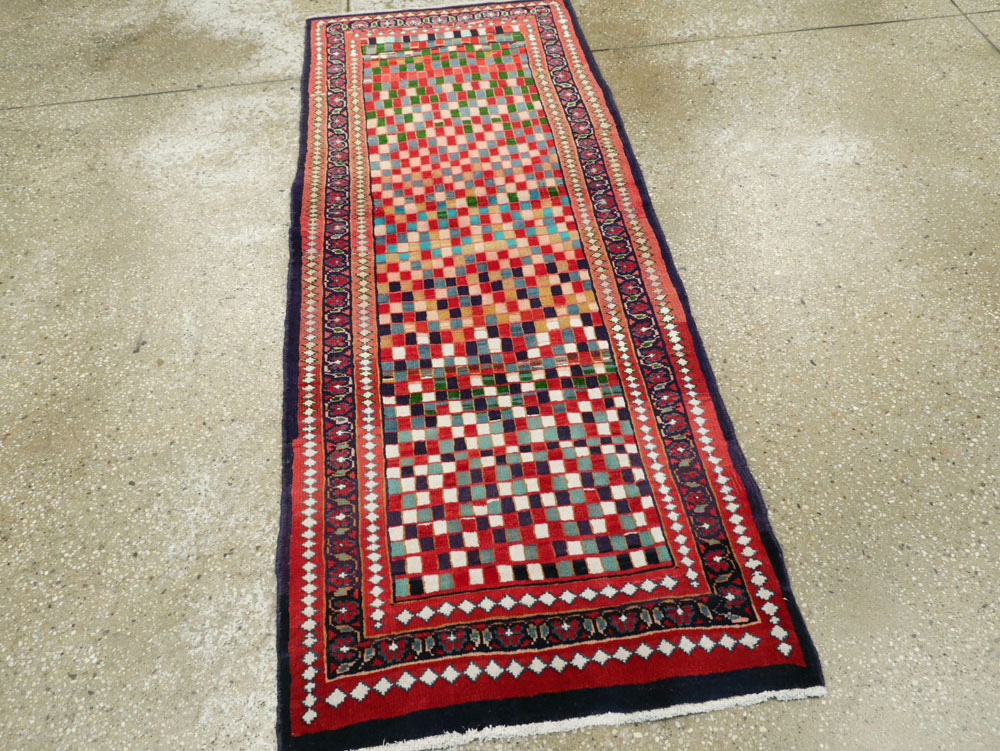 Vintage Persian Mahal Rug, No.26299 - Gsblank
