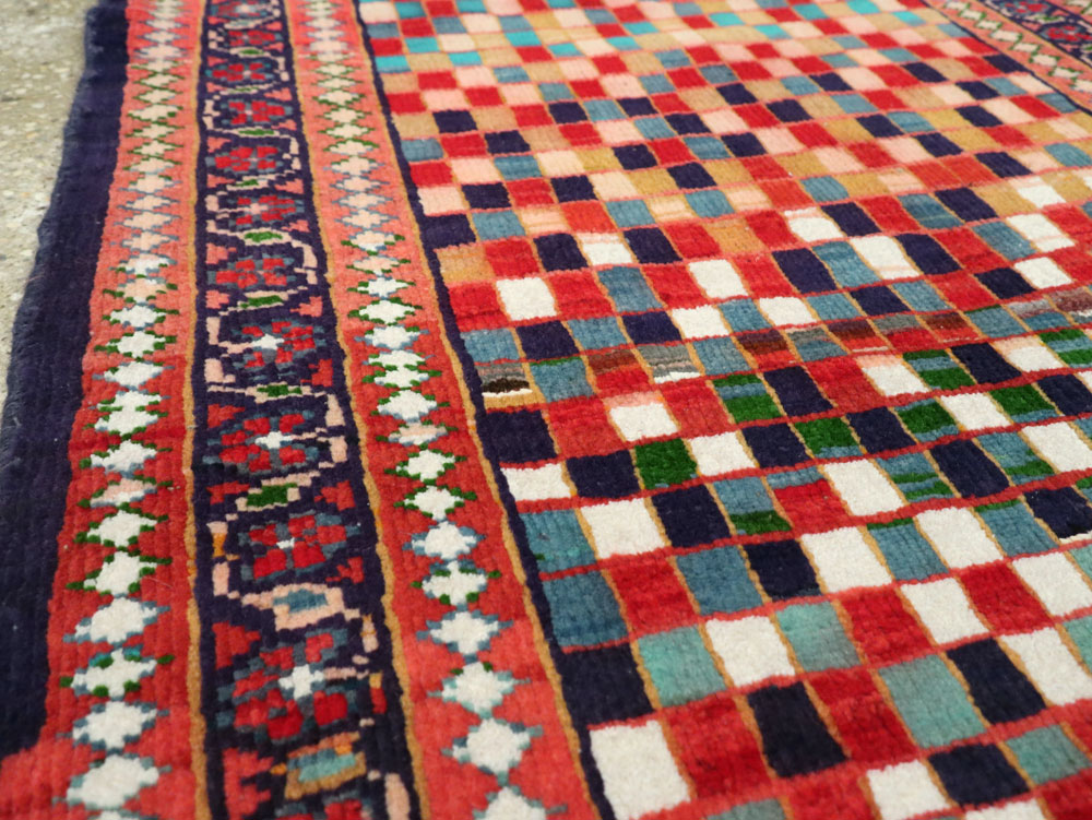 Vintage Persian Mahal Rug, No.26299 - Gsblank