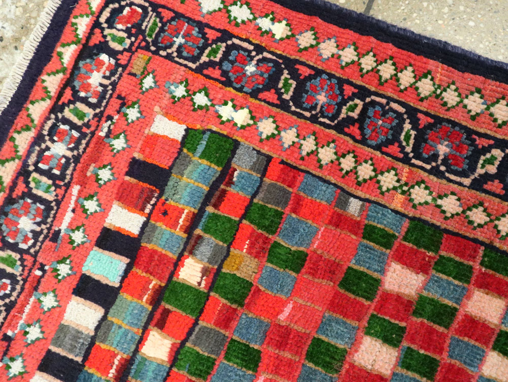 Vintage Persian Mahal Rug, No.26299 - Gsblank