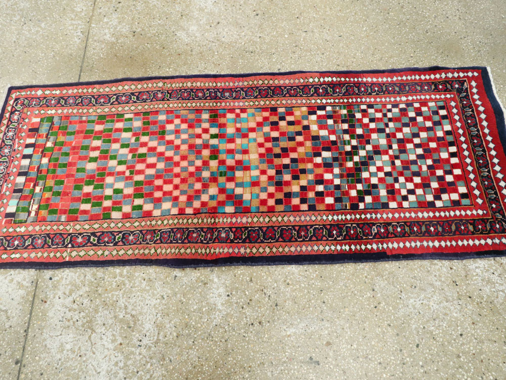 Vintage Persian Mahal Rug, No.26299 - Gsblank