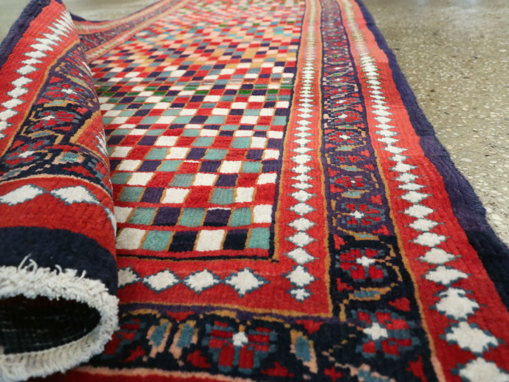 Vintage Persian Mahal Rug, No.26299 - Gsblank