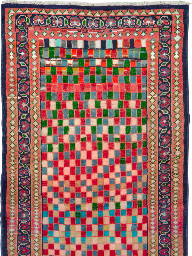 Vintage Persian Mahal Rug, No.26299 - Gsblank