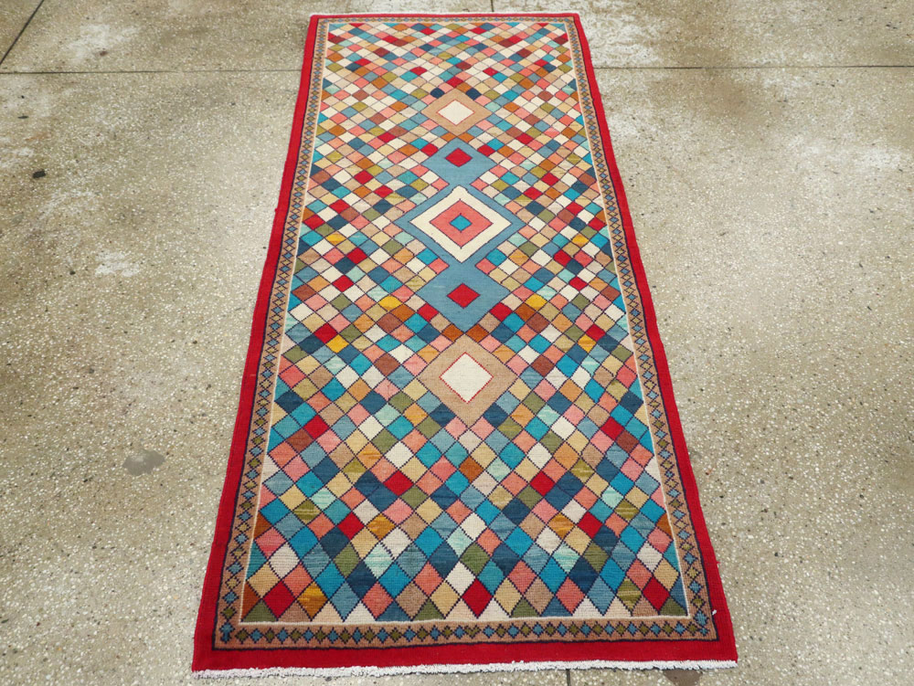 Vintage Persian Mahal Rug, No.26302 - Gsblank
