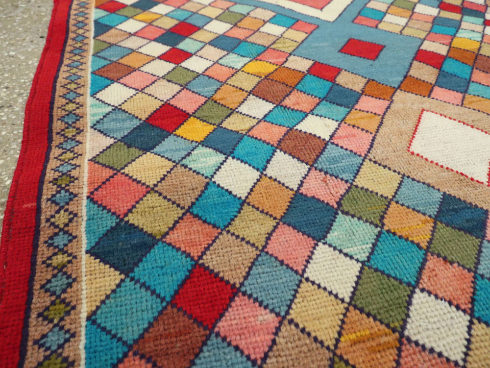 Vintage Persian Mahal Rug, No.26302 - Gsblank