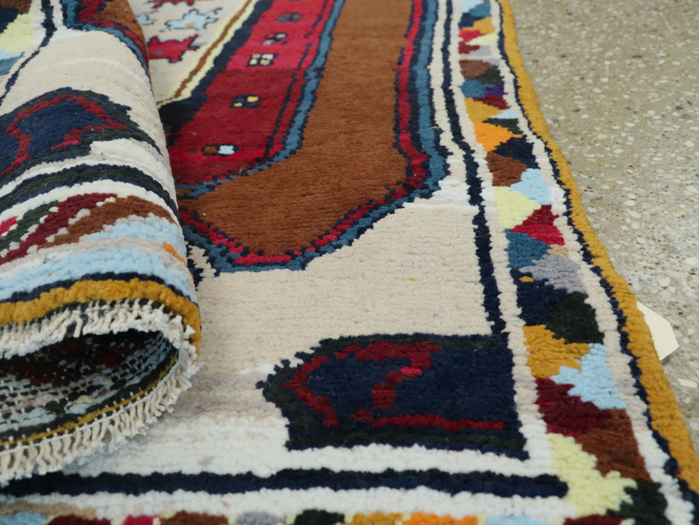 Vintage Persian Hamadan Rug, No.26304 - Gsblank