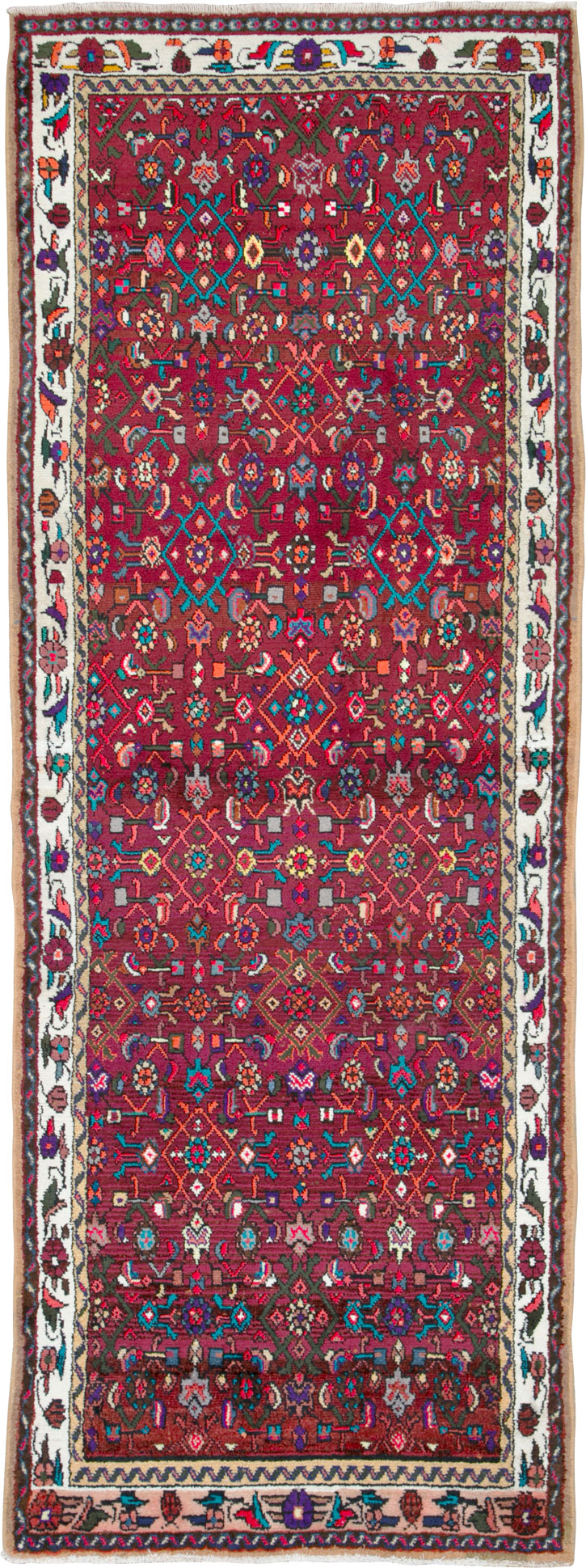 Vintage Persian Hamadan Rug, No.26306 - Gsblank